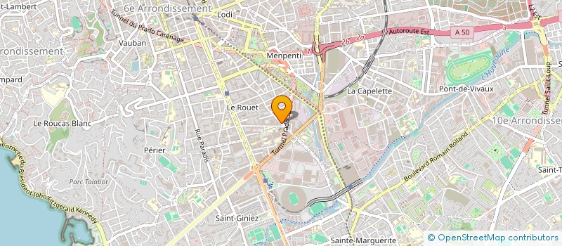 localisation de l'entreprise MA JOLIE ROBE  MARSEILLE