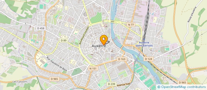 localisation de l'entreprise MA JOLIE TAILLE à AUXERRE