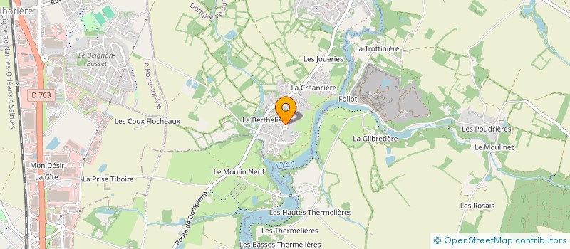 localisation de l'entreprise MA JOURNEE A MOI à DOMPIERRE-SUR-YON
