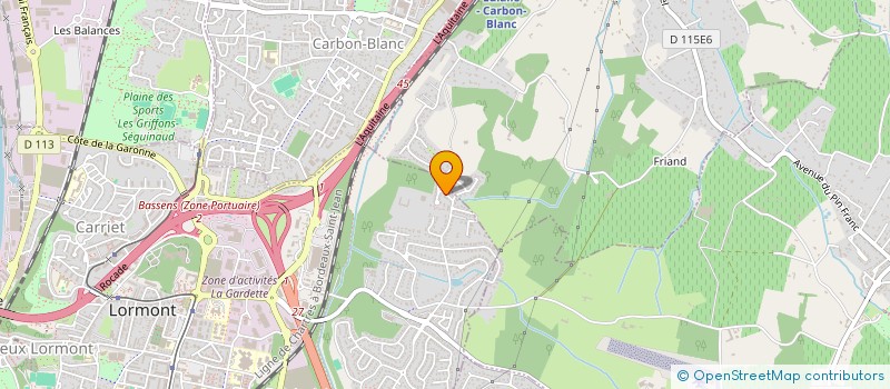 localisation de l'entreprise MA.JY & CIE  LORMONT