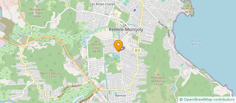 localisation de l'entreprise MA KHAIMA  REMIRE-MONTJOLY