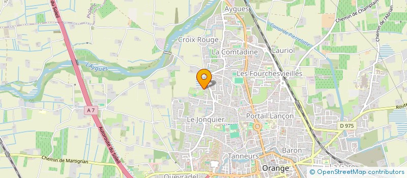 localisation de l'entreprise MA LA MONTAGNE  ORANGE