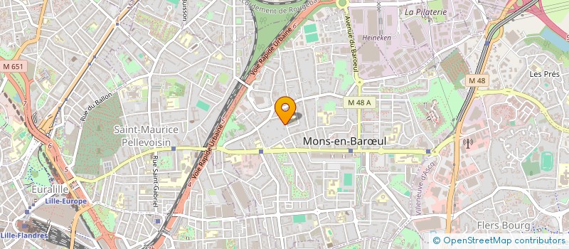 localisation de l'entreprise MA LIBERTE à MONS-EN-BARŒUL