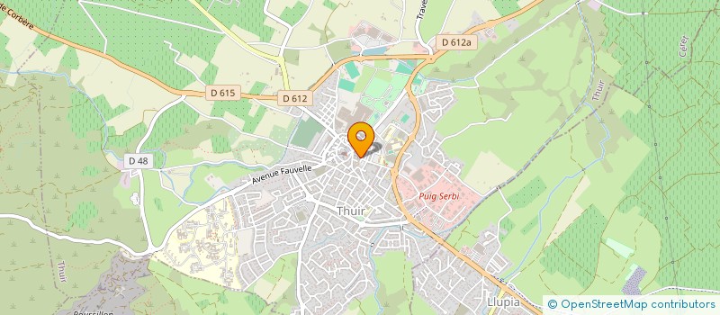 localisation de l'entreprise MA LIBR'ASSURANCE  THUIR