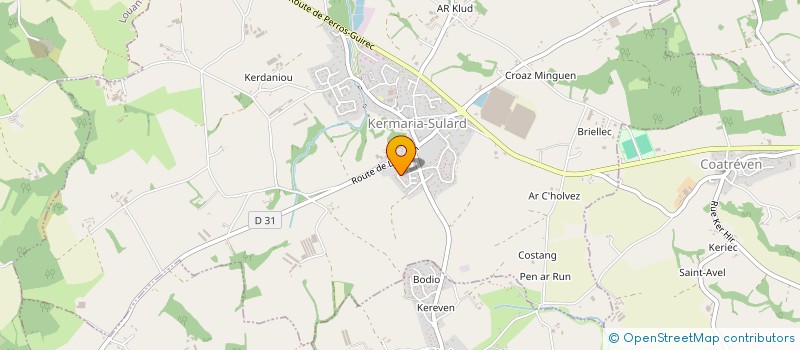 localisation de l'entreprise MA LINOA à KERMARIA-SULARD