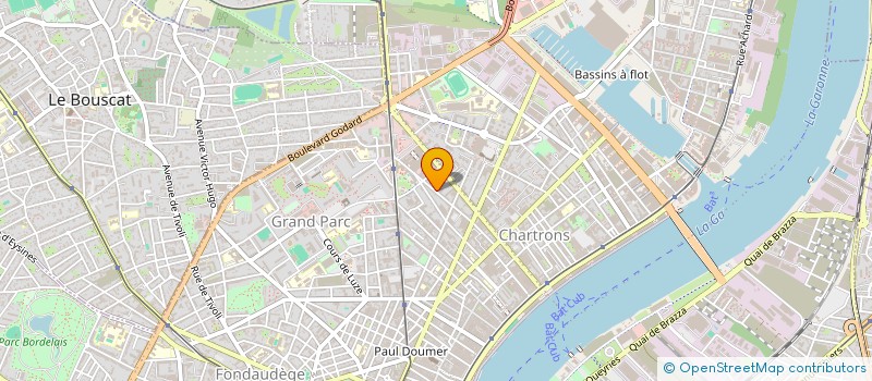 localisation de l'entreprise MA LOGE à BORDEAUX
