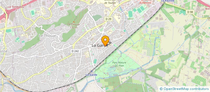 localisation de l'entreprise MA-LOU à LA GARDE