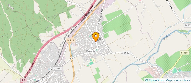 localisation de l'entreprise MA&LY  BERNIS