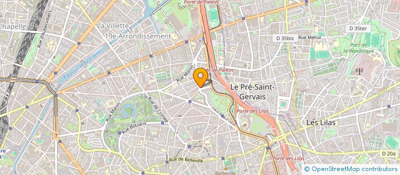 localisation de l'entreprise MA MAISON  PARIS