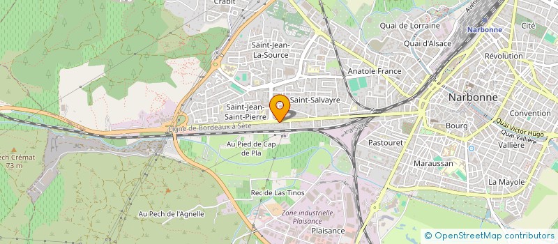localisation de l'entreprise MA MAISON  NARBONNE