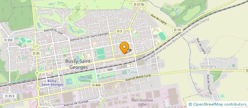 localisation de l'entreprise MA MAISON  BUSSY-SAINT-GEORGES