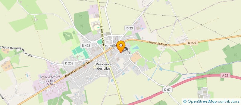 localisation de l'entreprise MA MAISON AUGMENTEE  YERVILLE