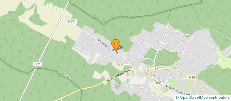 localisation de l'entreprise MA MAISON AUTREMENT à REGUSSE
