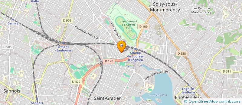 localisation de l'entreprise MA MAISON DU BIEN-ETRE.ENTERPRISE à EAUBONNE