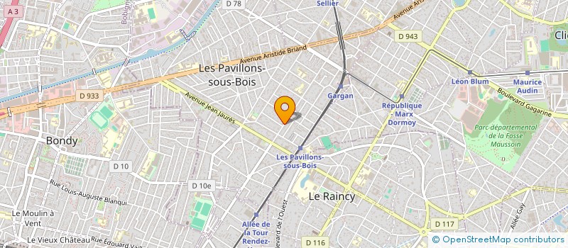 localisation de l'entreprise MA MAISON ECONOME  AUBERVILLIERS