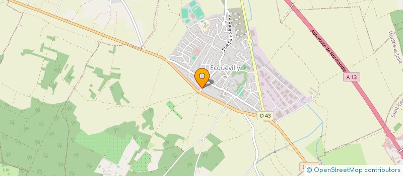 localisation de l'entreprise MA MAISON EN YVELINES à ECQUEVILLY