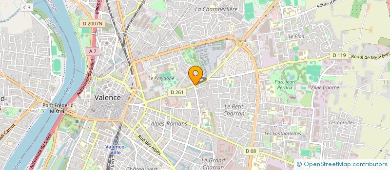 localisation de l'entreprise MA MAISON POUR DEMAIN à VALENCE