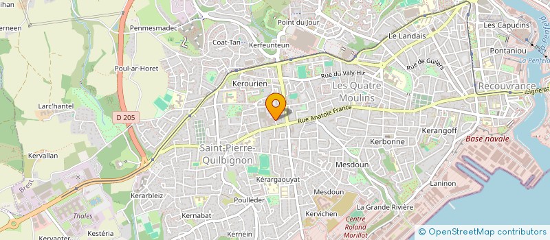 localisation de l'entreprise MA MALLE D'ENFER à BREST