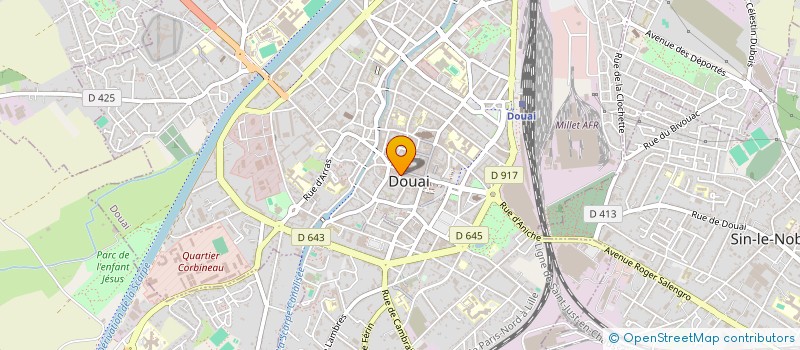 localisation de l'entreprise MA MAMAN ET MOI à DOUAI
