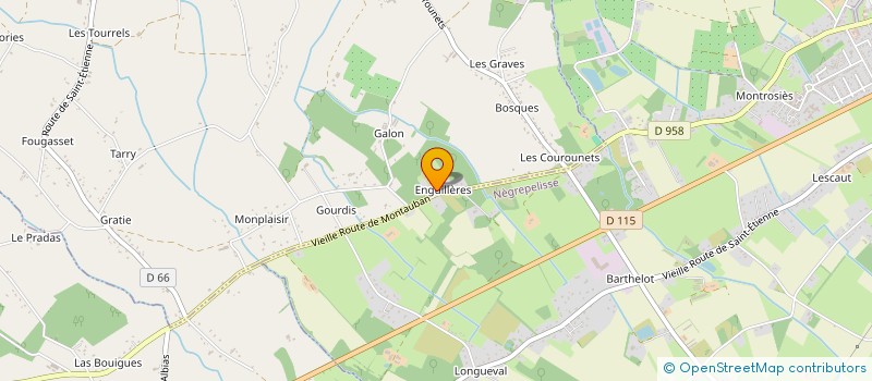 localisation de l'entreprise MA MENUISERIE  CAMPSAS