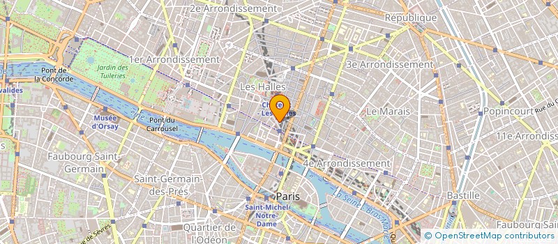 localisation de l'entreprise MA MERCERIE à PARIS