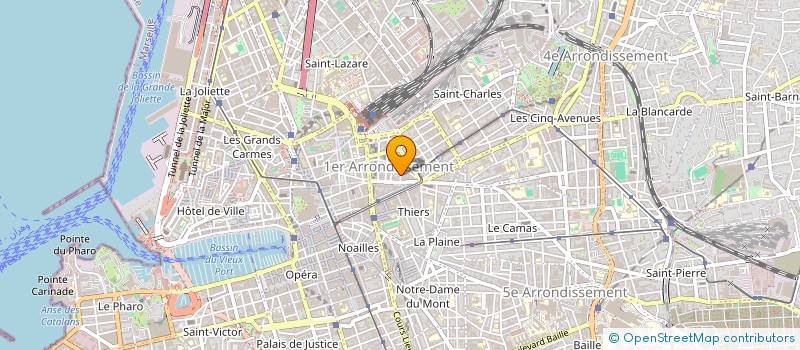 localisation de l'entreprise MA MERCERIE à MARSEILLE