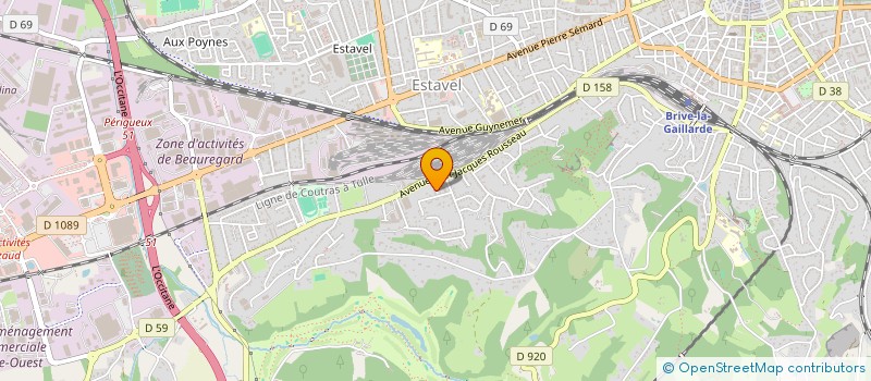 localisation de l'entreprise MA MONITRICE  BRIVE-LA-GAILLARDE