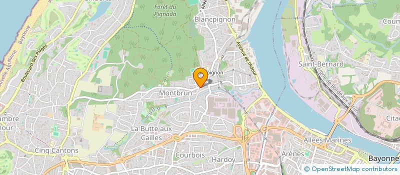 localisation de l'entreprise MA MUTUELLE POINT FR  ANGLET