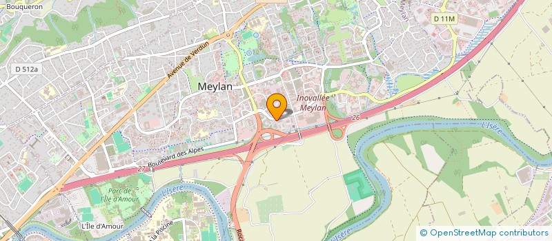 localisation de l'entreprise MA.NATH.AN  MEYLAN