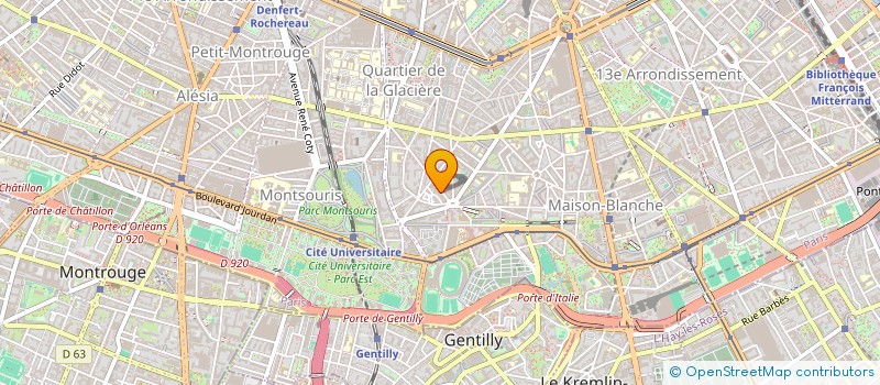 localisation de l'entreprise MA NON COMPAGNIE  PARIS