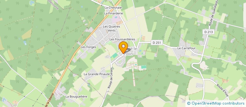 localisation de l'entreprise MA O MAM  PARIGNE-LE-POLIN