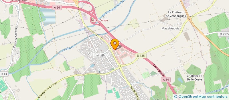 localisation de l'entreprise MA PARENTHESE VERTE  CAISSARGUES