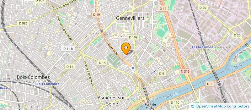 localisation de l'entreprise MA PAROLE DE VIE ET DU SALUT à GENNEVILLIERS
