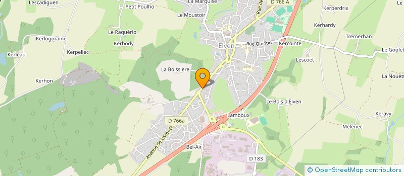 localisation de l'entreprise MA PAU & SI  ELVEN