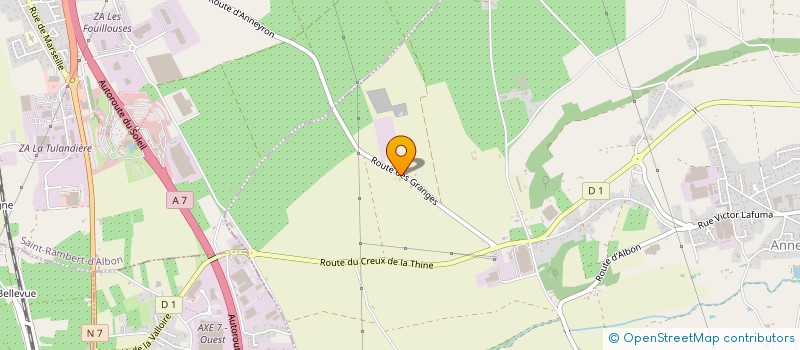 localisation de l'entreprise MA PAUSE  ANNEYRON