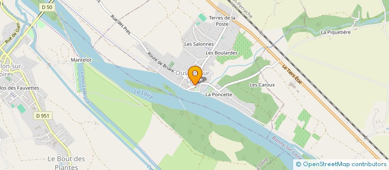 localisation de l'entreprise MA PENSION à OUSSON-SUR-LOIRE