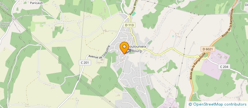 localisation de l'entreprise MA PERRUQUE MEDICALE à COULOUNIEIX-CHAMIERS