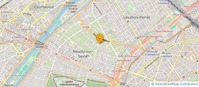 localisation de l'entreprise MA PETITE ALOUETTE à NEUILLY-SUR-SEINE