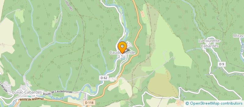 localisation de l'entreprise MA PETITE COMPAGNIE  CAUDEBRONDE