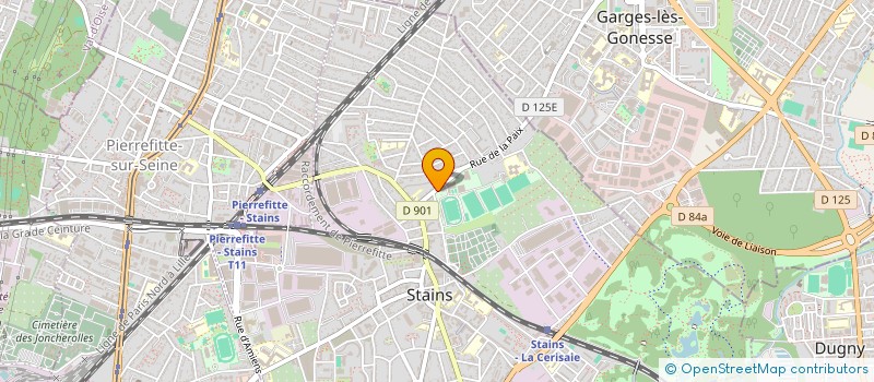 localisation de l'entreprise MA-PETITE-CONCIERGERIE à STAINS