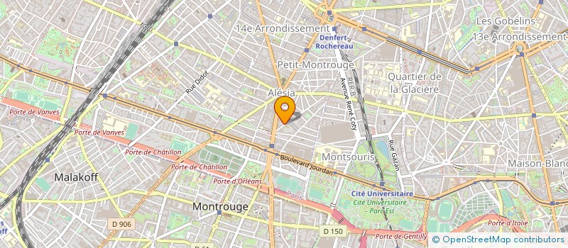 localisation de l'entreprise MA PETITE ENTREPRISE à PARIS