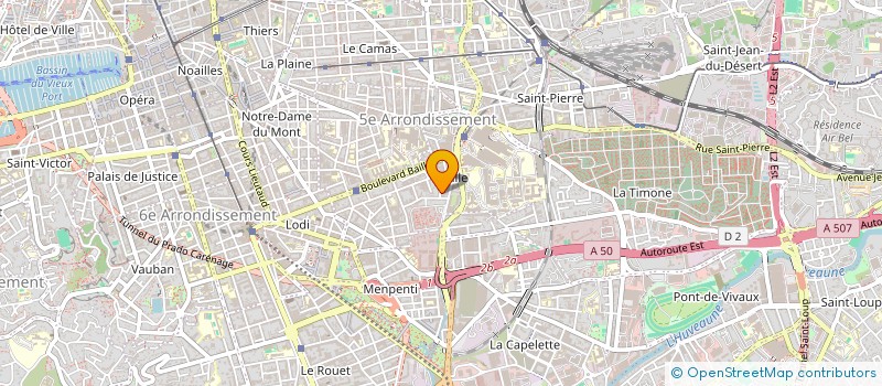 localisation de l'entreprise MA PETITE ENTREPRISE à MARSEILLE