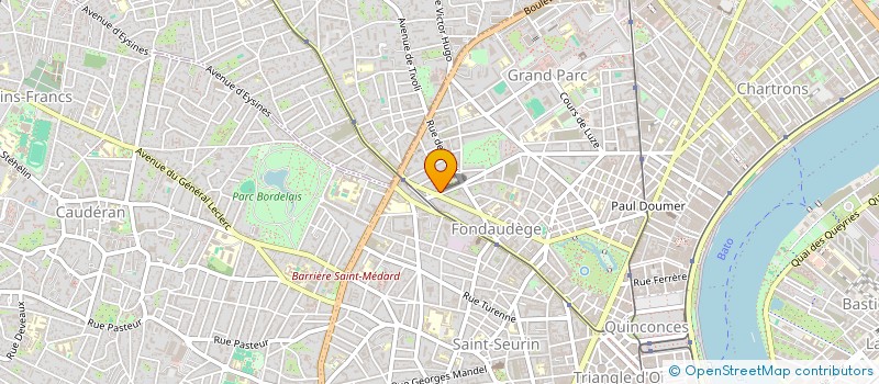 localisation de l'entreprise MA PETITE ENTREPRISE EN AQUITAINE à CENON