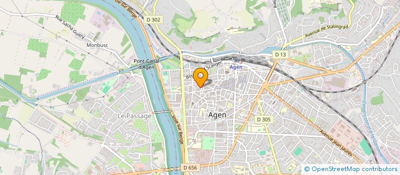 localisation de l'entreprise MA PETITE EPICERIE à AGEN