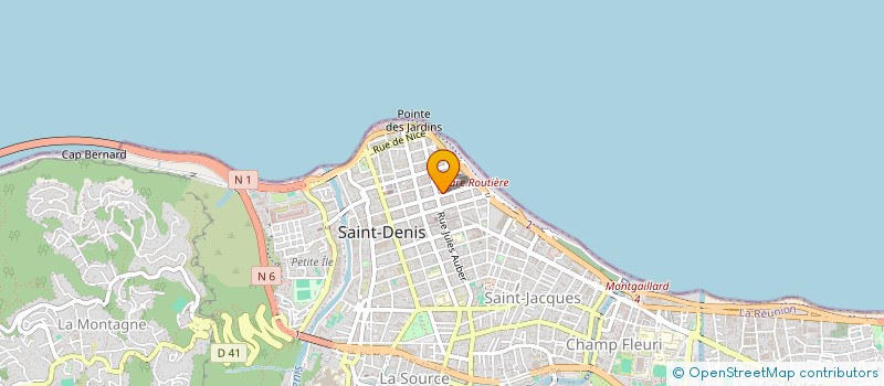 localisation de l'entreprise MA PETITE ETOILE à SAINT-DENIS