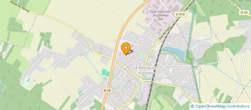 localisation de l'entreprise MA PETITE ETOILE  LE PERRAY-EN-YVELINES