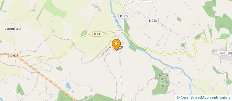 localisation de l'entreprise MA PETITE FOLIE à GOUFFERN EN AUGE