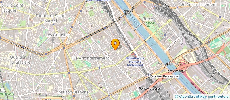 localisation de l'entreprise MA PETITE.GALLERY  PARIS 13