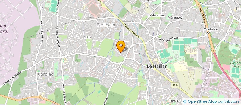 localisation de l'entreprise MA PETITE LAVERIE DE MAGUDAS  LE HAILLAN