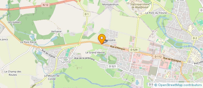 localisation de l'entreprise MA PETITE MAISON à CONDE-SUR-SARTHE